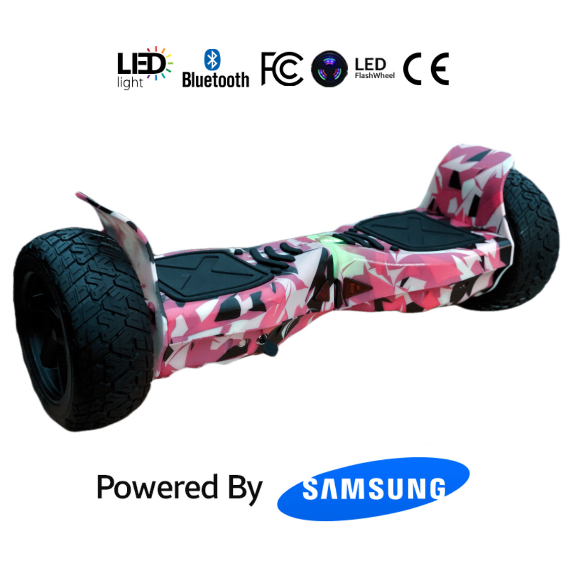 Pink Camo Galaxy 8.5" Hoverboard