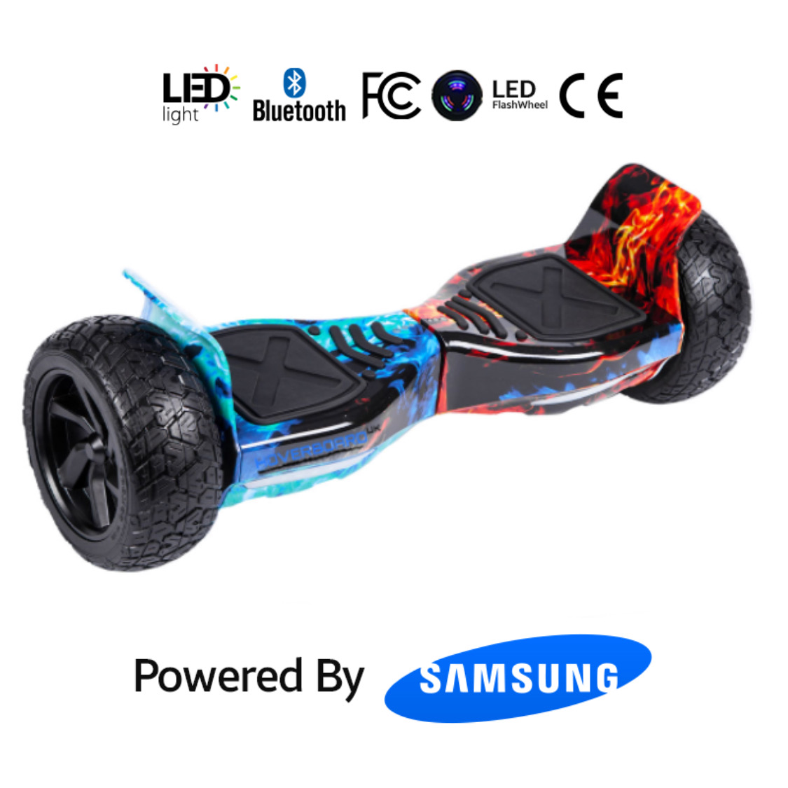 Red Galaxy Hummer Hoverboard