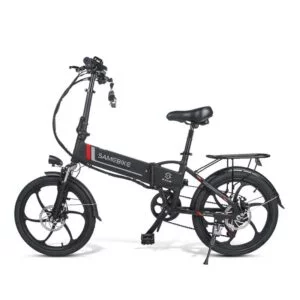 Black SameBike 20LVXD30 E-Bike