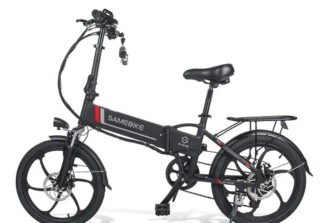 Black SameBike 20LVXD30 E-Bike