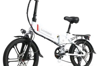 White SameBike 20LVXD30 E-Bike